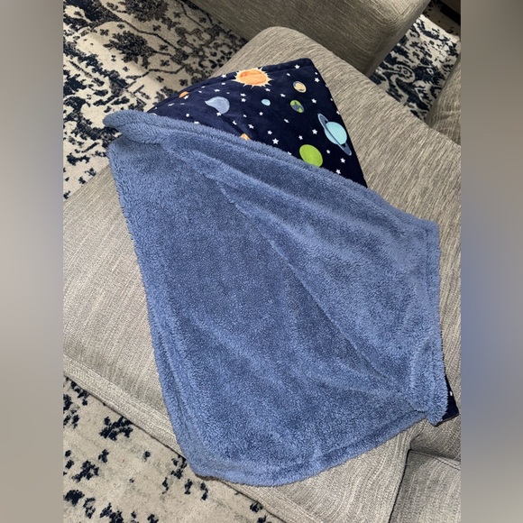 Space Baby Blanket - Picture 4 of 7